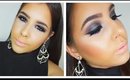 Cool Tone Smokey Eye with a Pop of Color
