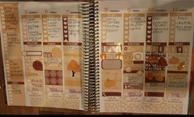 Plan With Me // Erin Condren // October Kit (Vertical Planner)