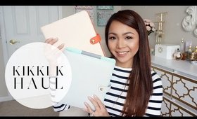 kikki.K HAUL | Giveaway | Personal Planner & Wellness Planner | Charmaine Dulak