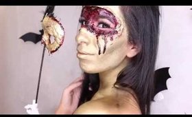 Masquerade Flesh Mask Tutorial ♡ Extremely Gory & Easy For Halloween 2016