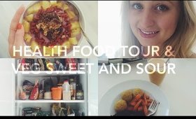 Health Food Tour & Veg Sweet and Sour | Day 18 #JessicaVlogsAugust