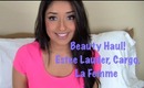 Beauty Haul: Estee Lauder, Cargo, La Femme