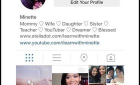 New on my Instagram | LearnWithMinette