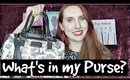 What's In My Purse?  Disney Haunted Mansion Graveyard Print Purse