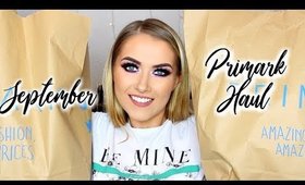 HUGE SEPTEMBER AUTUMN PRIMARK HAUL | shivonmakeupbiz