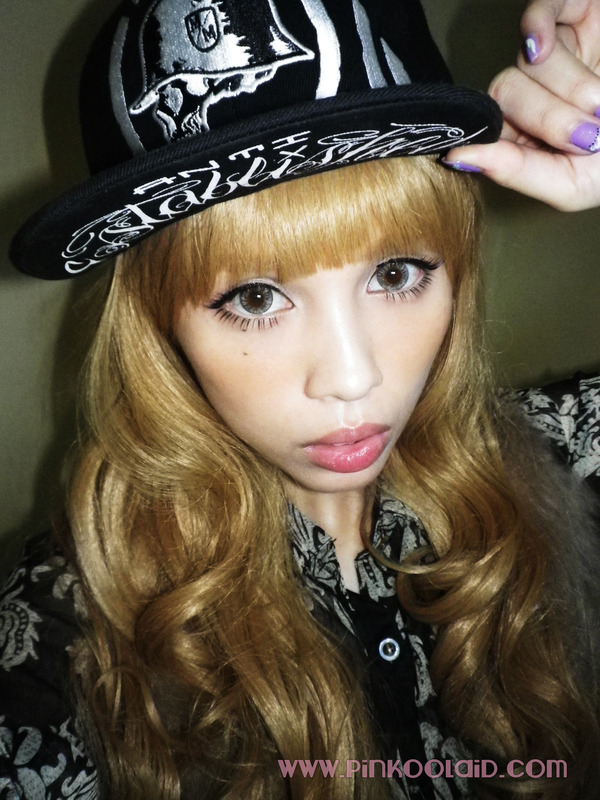 B-Gyaru Look 3 | Angel F.'s (pinkoolaid) Photo | Beautylish