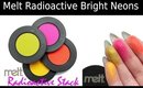 Melt Cosmetics Radioactive Stack Review and Dupes - Bright Neon Makeup