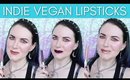 Beauty Bakerie Lip Whips Swatches Review #indiemakeup #veganbeauty