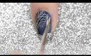 Moonlight Snow Nail Art | Lacquerstyle