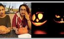First Time Pumpkin Carving & Scary Paranormal Halloween Stories | TheRaviOsahn