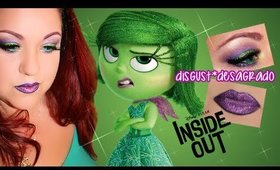 Disgust Inside Out Inspired Makeup - Maquillaje Inspiado En Desagrado De Intensa Mente