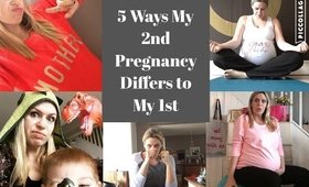 5 Ways My 2nd Pregnancy Differs to My 1st