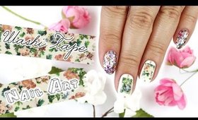 Washi Tape Nail Art & How To Remove It ♡