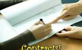 About Contracts!
