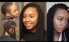 Crochet Senegalese Twists never looked this GOOD!! | ft. Samsbeauty | EASYYY