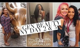 Gen Beauty NYC Vlog Day 2 & 3 | Ashley Bond Beauty