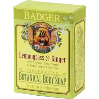 Badger Lemongrass & Ginger Body Soap