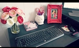 Room Decor: Office/Desk Space Tour and Ideas