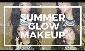 QUICK AND EASY GLOWY SUMMER MAKEUP TUTORIAL