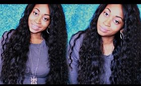 Yolissa (Aliexpress Hair  Review )  PERUVIAN LOOSE WAVE | 18",22" 24" bundles & 18" Closure