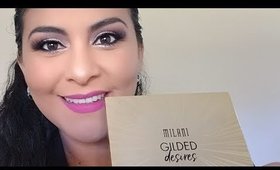 Milani Gilded Desires ~ Mini reseña y maquillaje