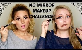 No Mirror Makeup Challenge with Gilmakeup!