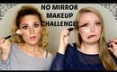 No Mirror Makeup Challenge with Gilmakeup!