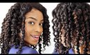 Twist out on Naturally Curly Hair Extensions