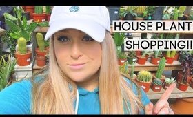 Houseplant Shop with Me + Haul!!