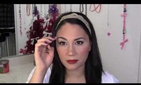 Holiday Party Makeup Tutorial (Snow White) REQUESTED