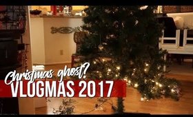 VLOGMAS 2017 DAY 1 : CHRISTMAS GHOST?! | SCCASTANEDA