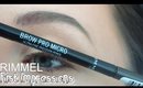 RIMMEL Brow Pro Micro - FIRST IMPRESSIONS | Danielle Scott