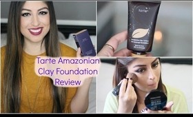 Tarte Amazonian Clay Foundation Review & Demo-12 Hour Stay