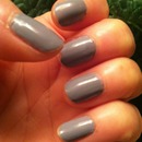 grey nails 