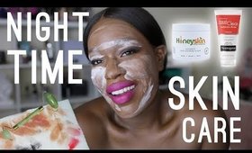 Night time skin care| Dark oily skin skin
