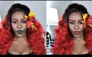 Poison Ivy Inspired Makeup Collab w @StahrMilan