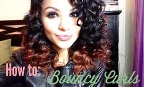 Hair Tutorial: Bouncy Curls