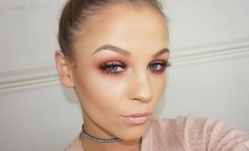 Too Faced Sweet Peach Palette Tutorial / VALENTINES DAY inspired
