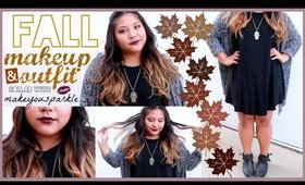 Fall Makeup and Outfit! Collab with Makeyousparkle♡
