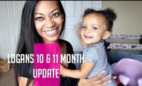 Logans 10 & 11 Month Updates!