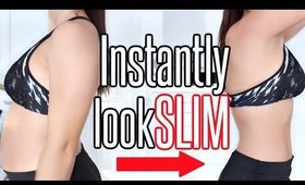 6 Hacks to INSTANTLY Look SLIMMER | How To Lose BELLY FAT FAST !