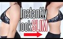 6 Hacks to INSTANTLY Look SLIMMER | How To Lose BELLY FAT FAST !