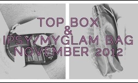 TopBox & Ipsy Canada - November 2012!