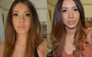 From Drab to Fab! Straight hair with some flare!