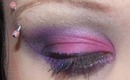 Pink and Purple Ballerina inspired makeup tutorial
