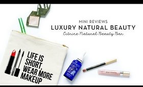 Luxury Natural Beauty Reviews | Citrine Natural Beauty Bar