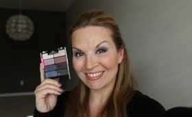 Smokey Purple Drugstore Tutorial:  Petal Pusher