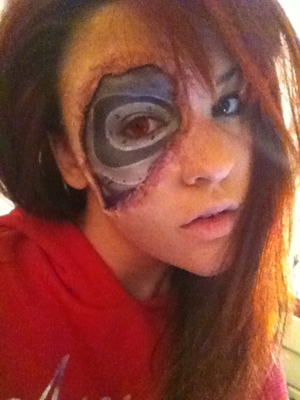 Terminator, inspired by Klaire De Lys. I used latex instead of wax haha