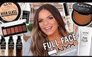 FULL FACE USING ONLY NYX COSMETICS! | Casey Holmes