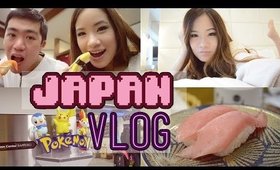 Japan Vlog:  Shopping | Best Sushi in Japan | Hotel Room Tour